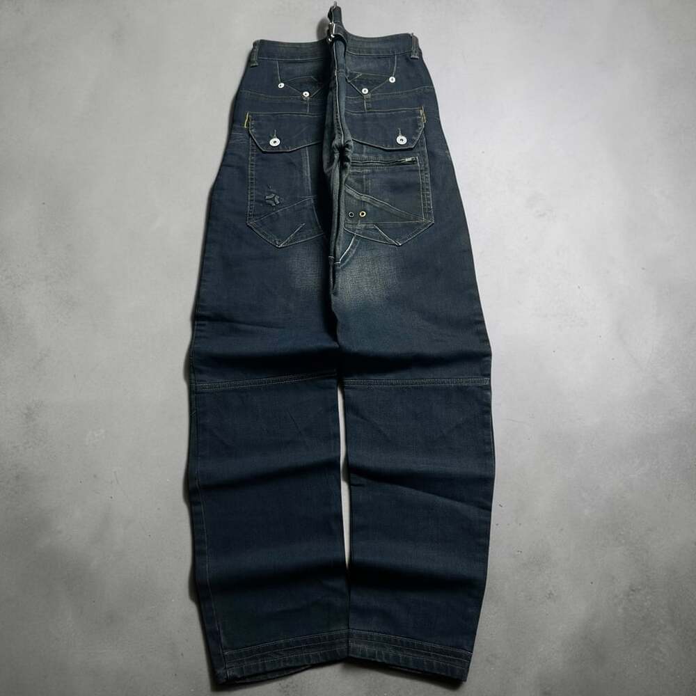 Vintage y2k euro bootcut multipocket jeans